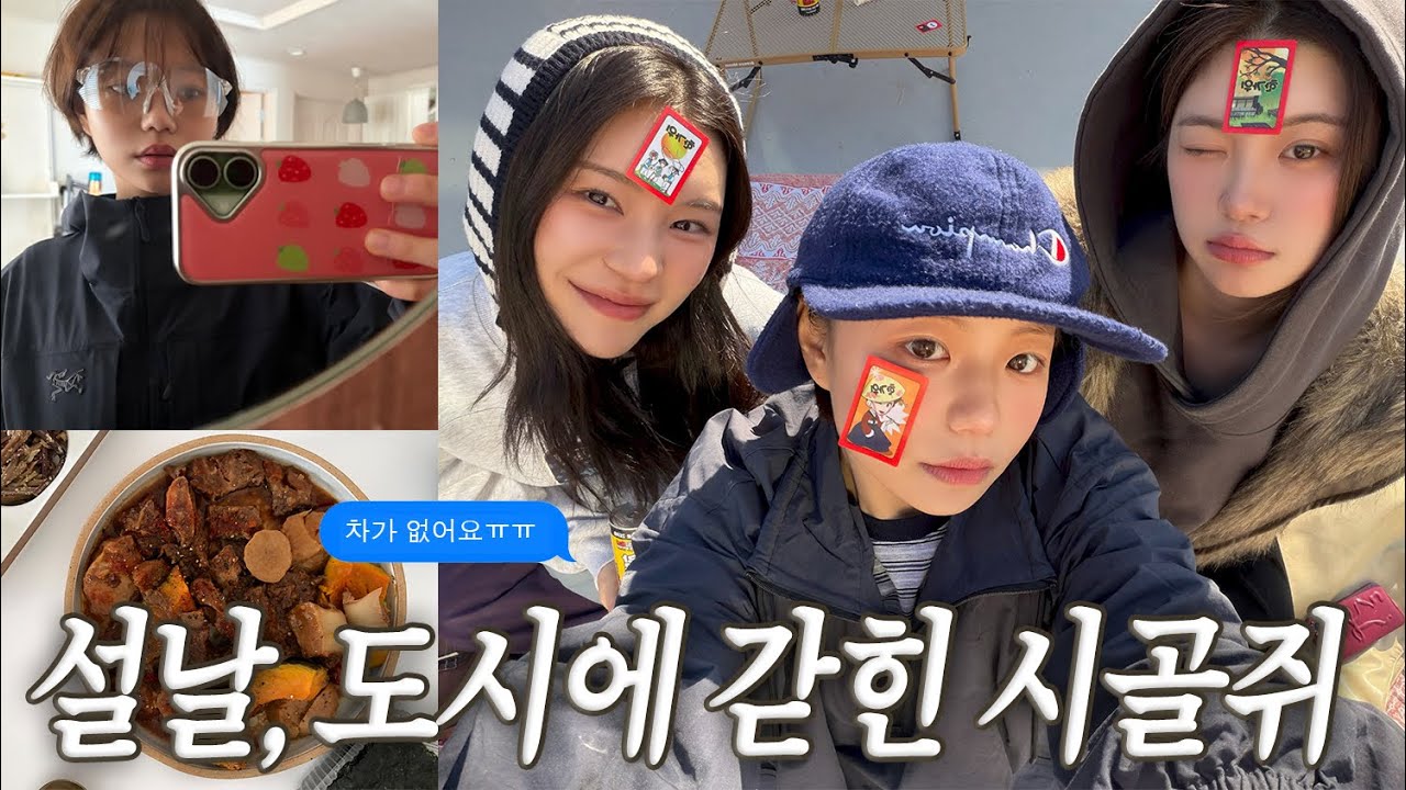 우리집에 왜 왔니 설날인데..VLOG