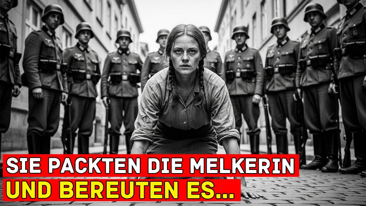 Die SS packte eine einfache Melkerin – sie ahnten nicht...