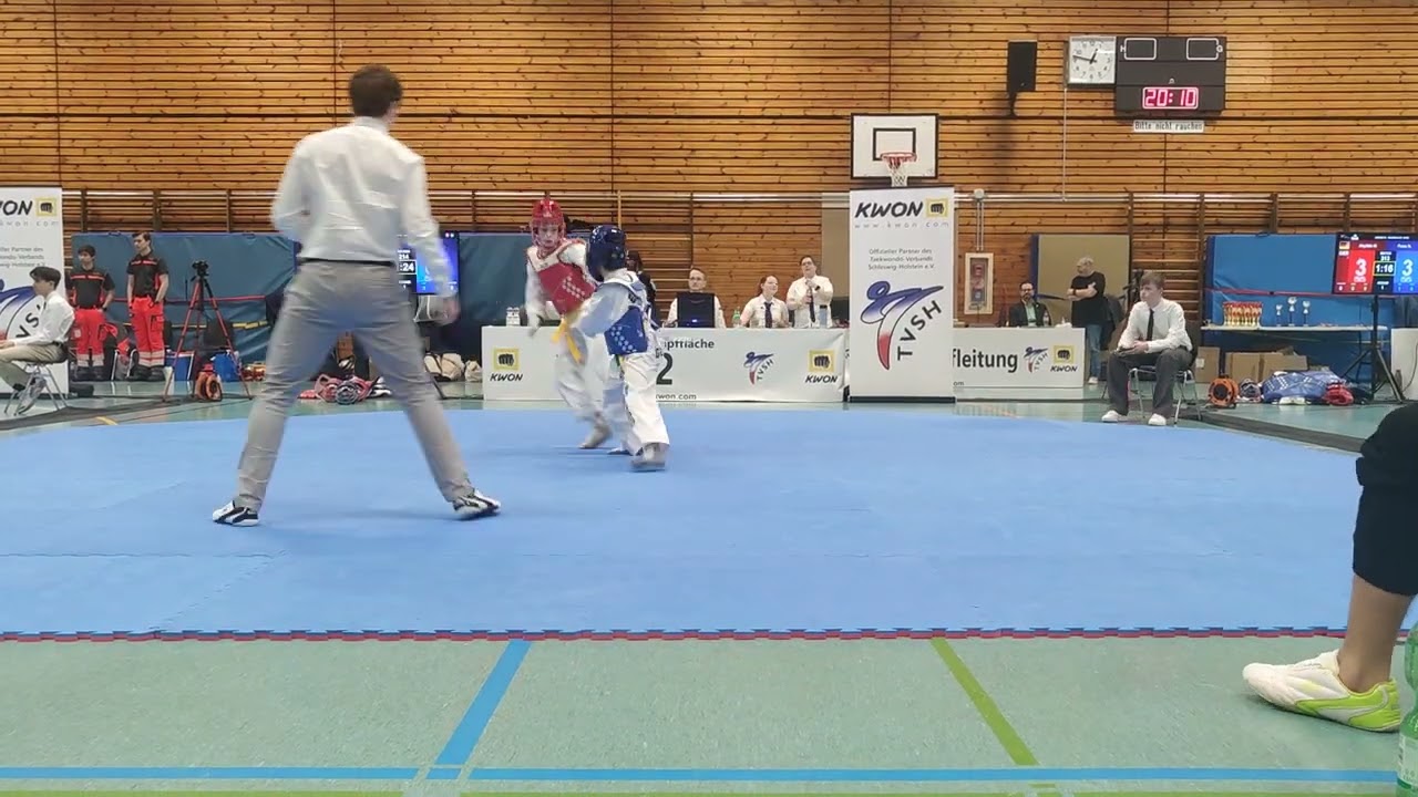 int. Nordic Open - Taekwondo - TVSH - -39kg - Samuel Borkenhagen / Michael Petzold - Runde 1
