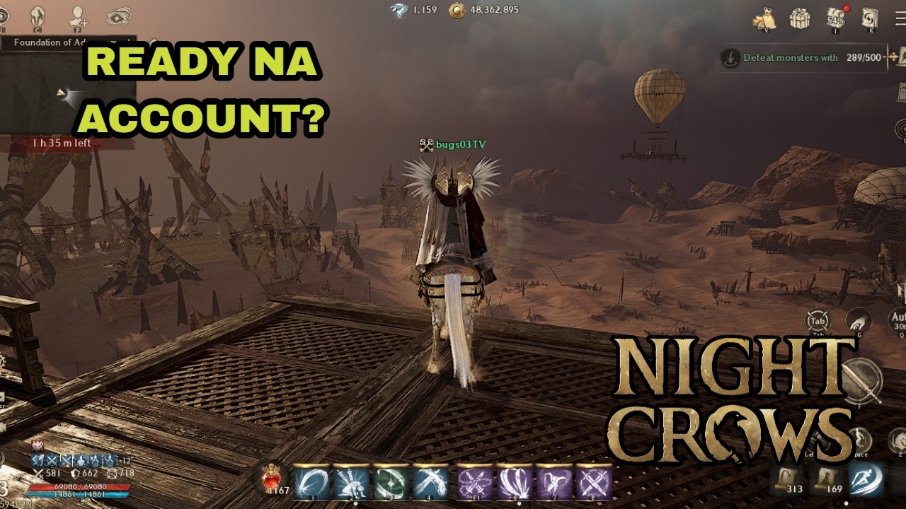 Night Crows -  Ilang tulog nalang boost camp na