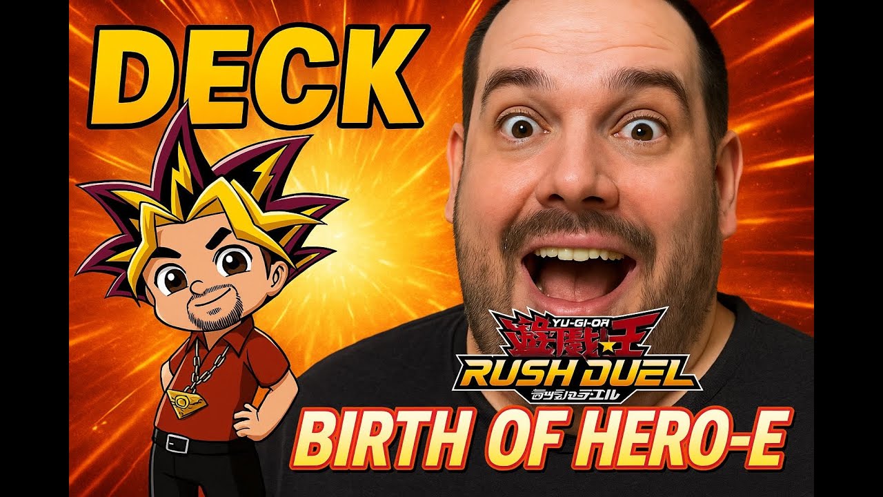 ¡Nace el poder HERO-E! 🔥 Apertura del Structure Deck “Birth of Hero-E” | Yu-Gi-Oh! Rush Duel [2K]