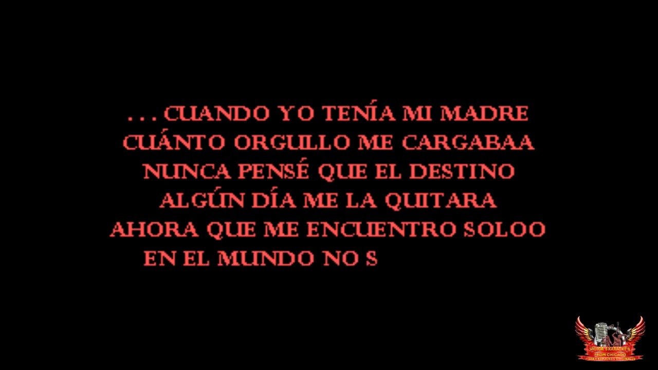 Las Cuatro Velas Antonio Aguilar karaoke (2026)