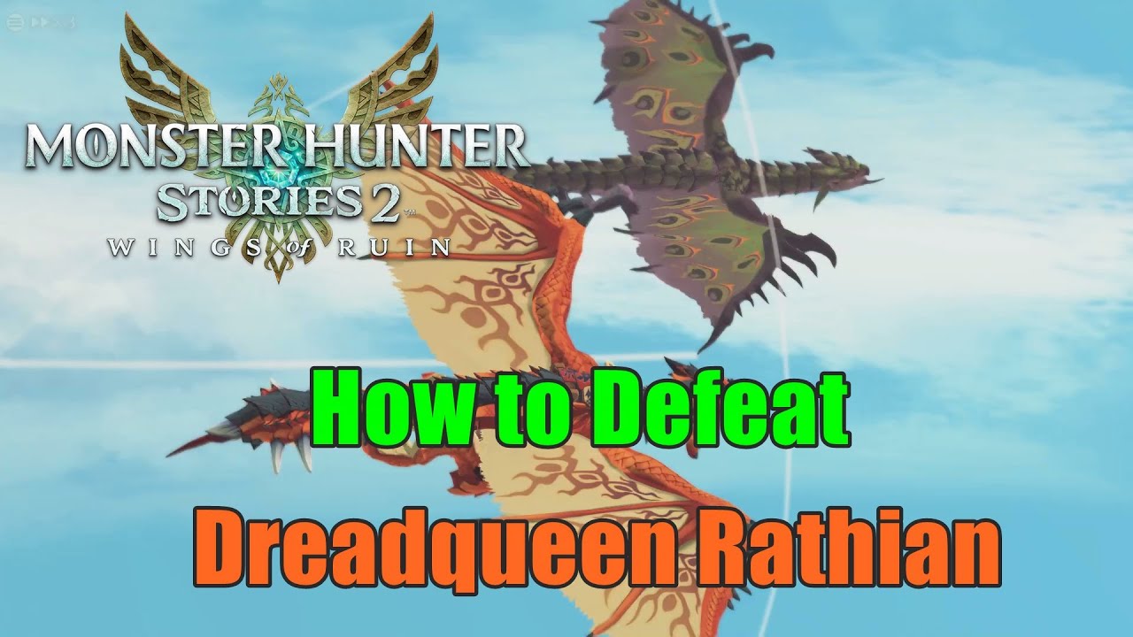 Deviant Monster Dreadqueen Rathian Boss Fight Monster Hunter Stories 2 Wings of Ruin