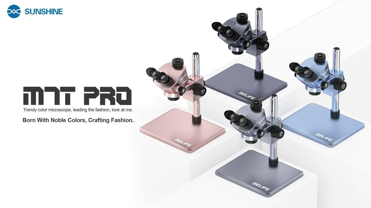 RELIFE RL-M7T Pro trinocular microscope/with 0.5CTV interface