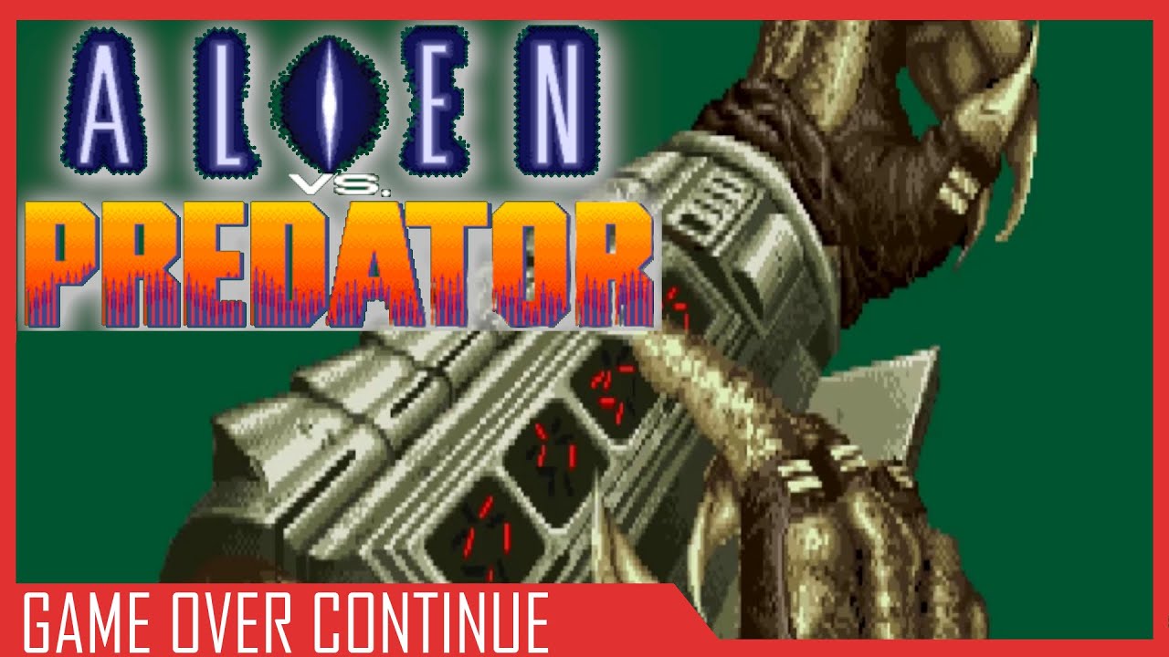 Alien Vs Predator Game Over Continue (Human & Predator Versions)  || Alien Vs Predator (Arcade/MAME)