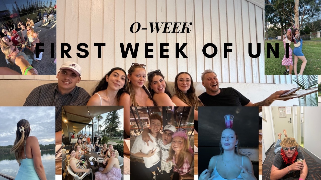 FIRST WEEK OF UNI VLOG!!!!!!