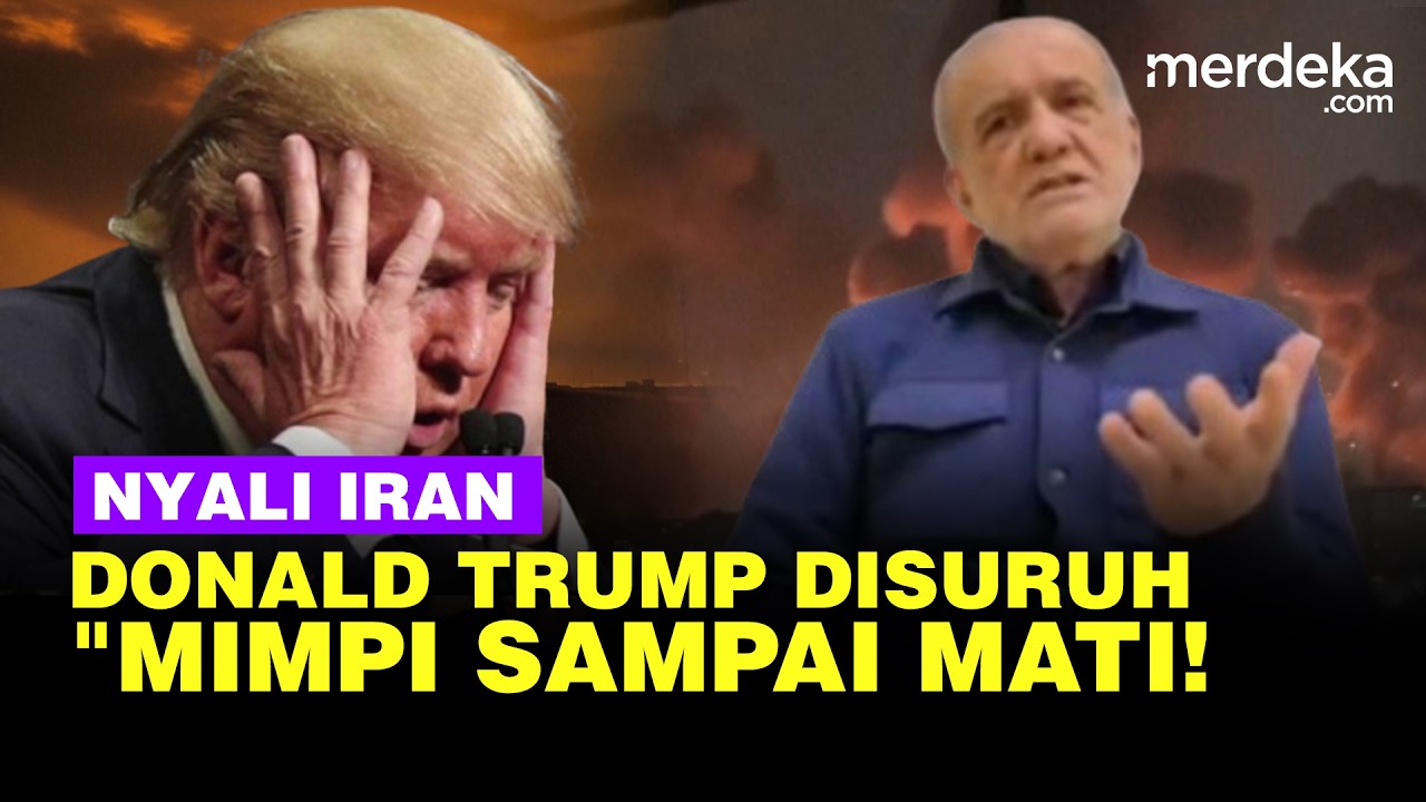 Nyali Iran Suruh Donald Trump 