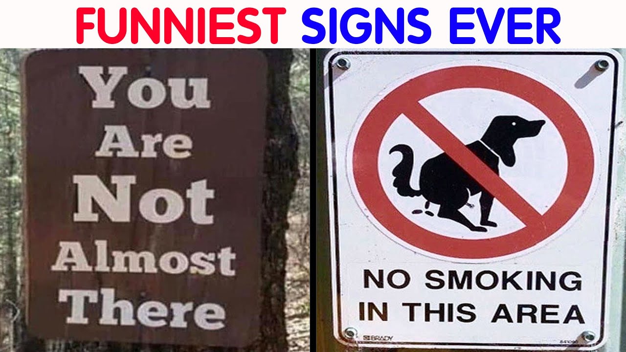 Absolutely Dumb Signs For Those In Need Of A Good Laugh || video compilation #3