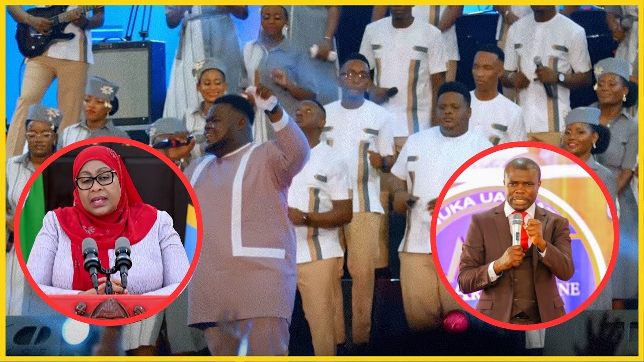 UTAPENDA: NEEMA GOSPEL CHOIR ILIVYOMKOSHA RAIS SAMIA KWENYE UZINDUZI WA KANISA LA MWAMPOSA