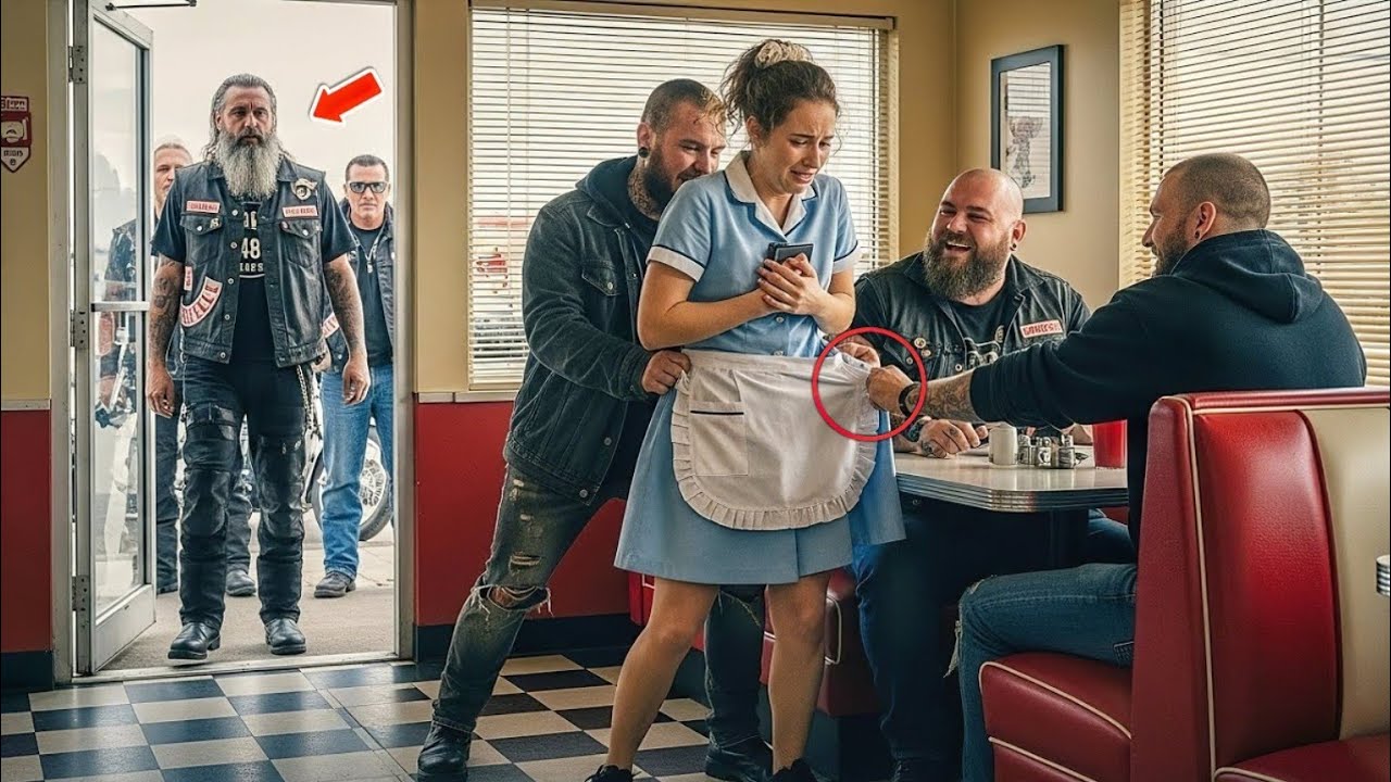 Thugs Harassed a Waitress in the Diner — Then Bikers Walked In
