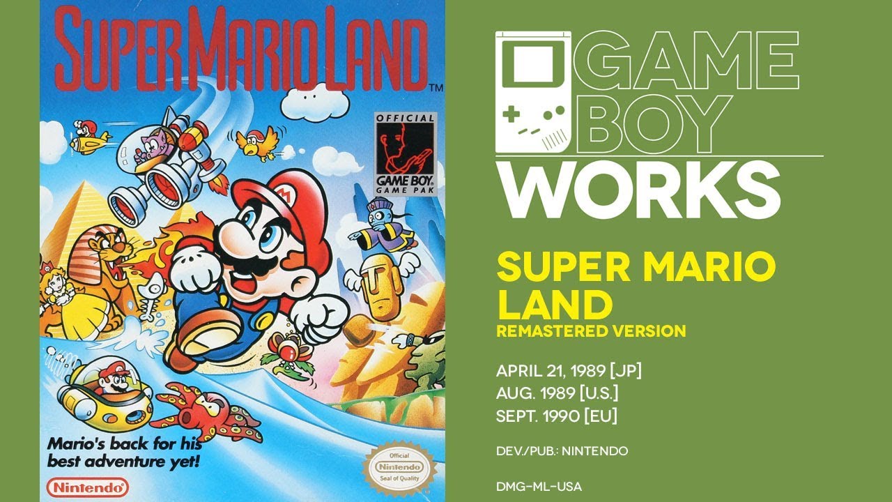 Super Mario Land retrospective: Oh! Daisy! | Game Boy Works #003 remastered