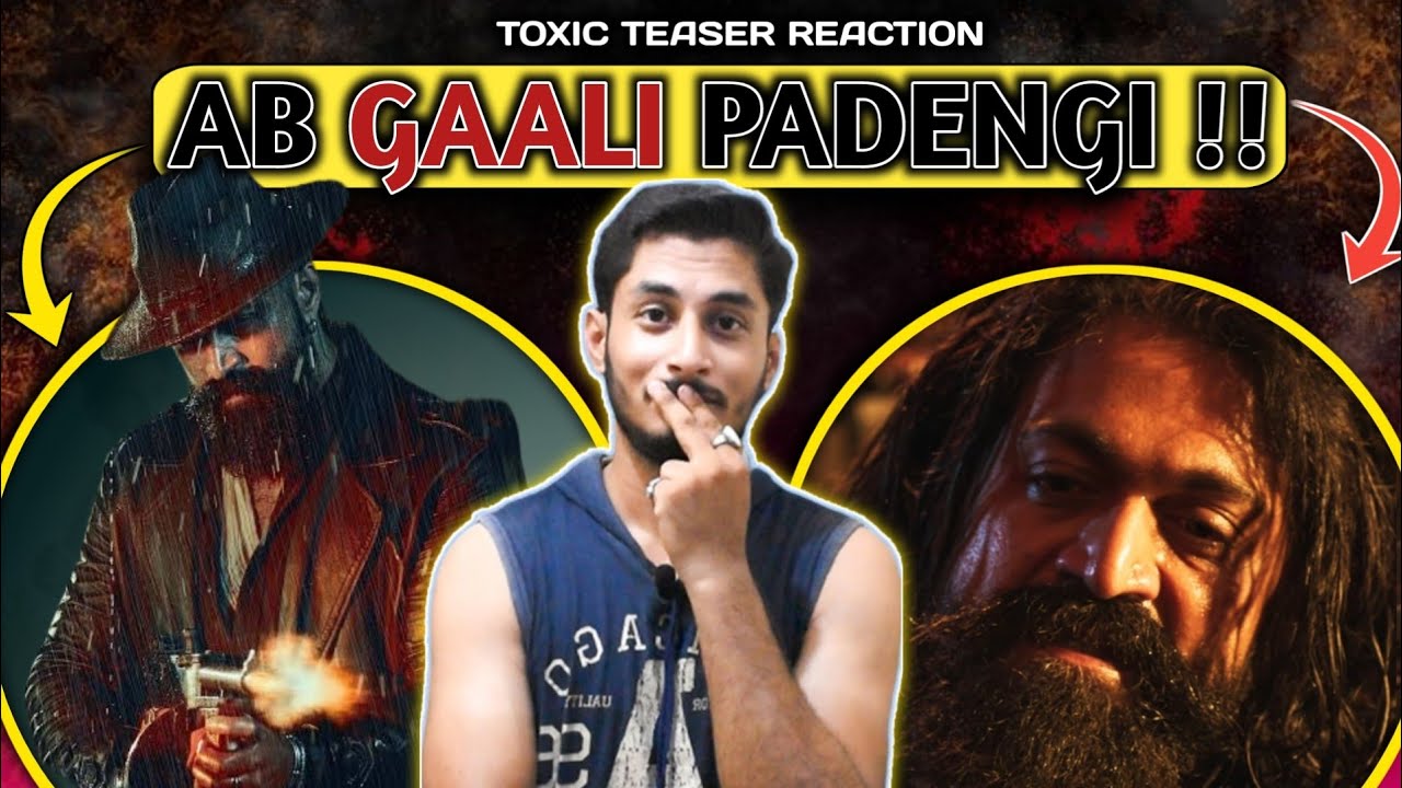 I WAS NOT EXPECTING THIS! 🚨| Toxic Teaser Honest Reaction | Rocking Star Yash | Geetu Mohandas |