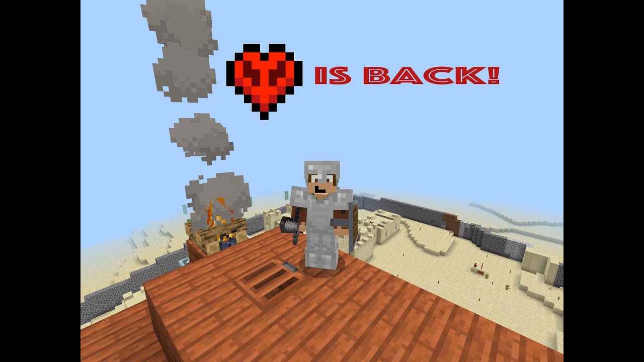 I'm back in my HARDCORE world! (Minecraft)