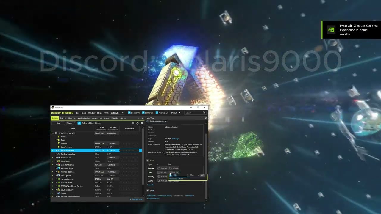 FREE Godmode/Desync/Teleport Hack/Cheat/Exploit | Ark: Survival Ascended/ASA | Netlimiter Tutorial