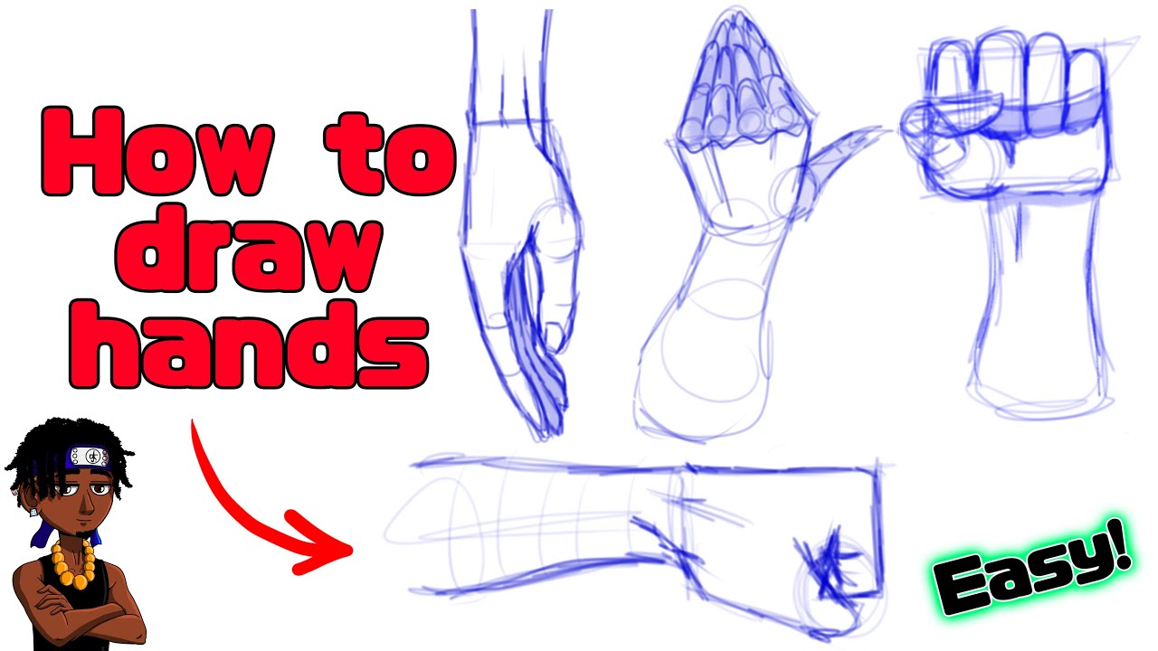 HOW TO DRAW HANDS (LIKE A PRO)