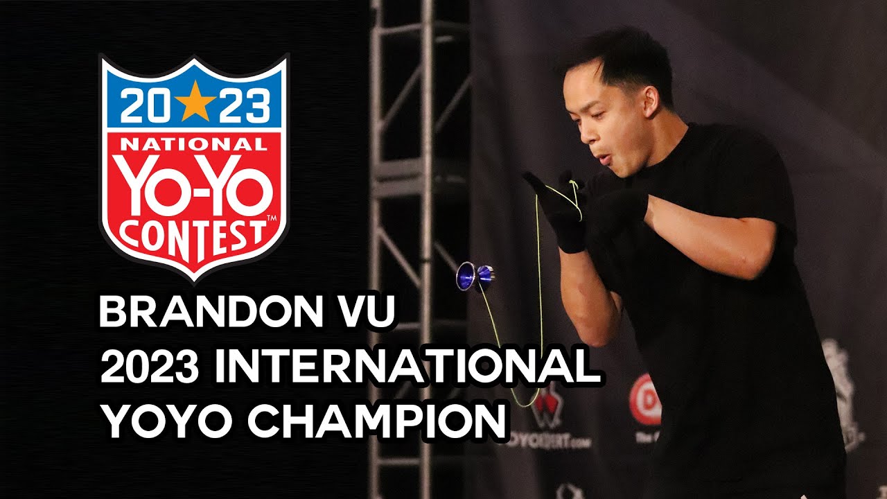 Brandon Vu &mdash; 1st &mdash; International  &mdash; National YoYo Contest 2023