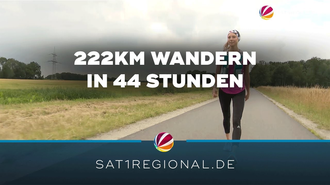 Extremwanderin aus Celle marschiert rund 222 Kilometer am Stück