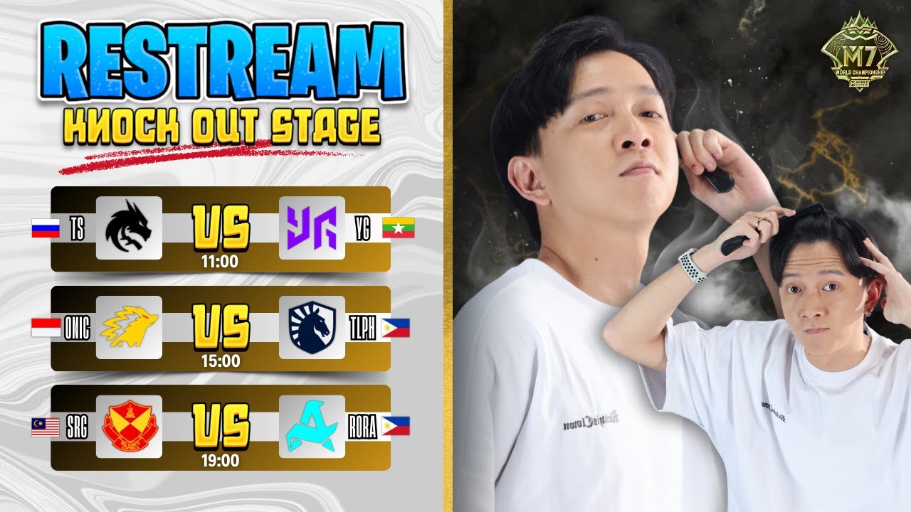 🔴RORA VS SRG | NOBAR M7 KNOCK OUT STAGE DAY-3 BARENG KO LIUS! 🔥