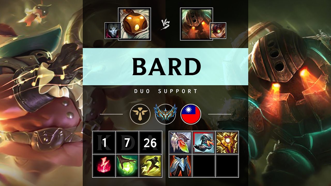 Bard Support vs Nautilus - TW Challenger Patch 25.17