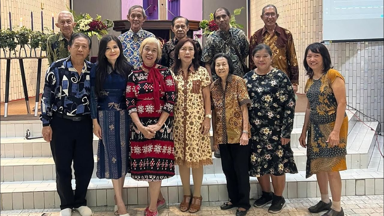 Paguyuban Le'Domba membawakan kesaksian pujian 