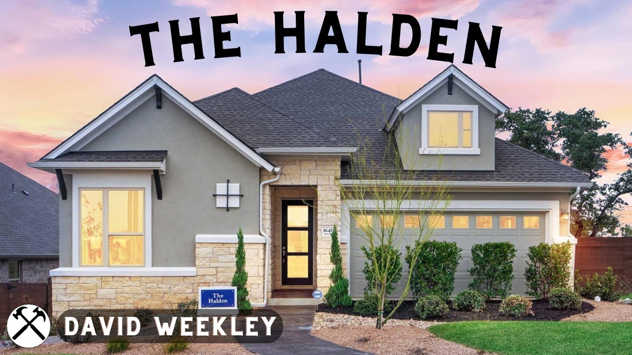 Inside the Halden by David Weekley  | Austin, Texas | 2200 SF | Model Home Tour