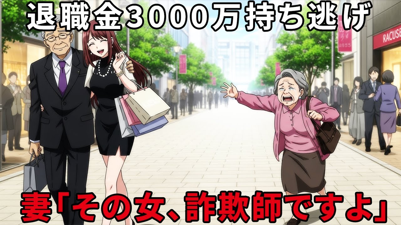 【60代妻の復讐】退職金3000万を持って愛人の元へ走った夫。私が「詐欺」と知りながら黙って離婚届に判を押した理由