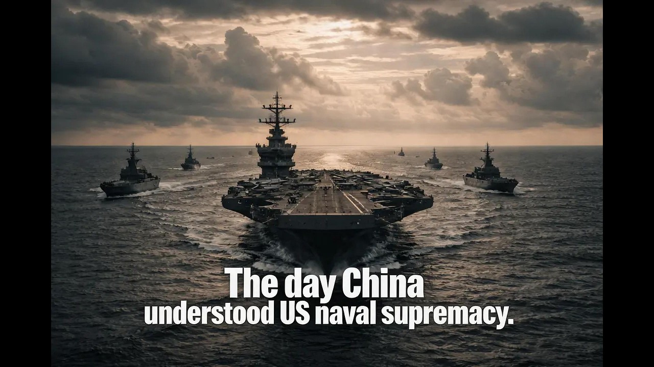 The day China understood US naval supremacy.