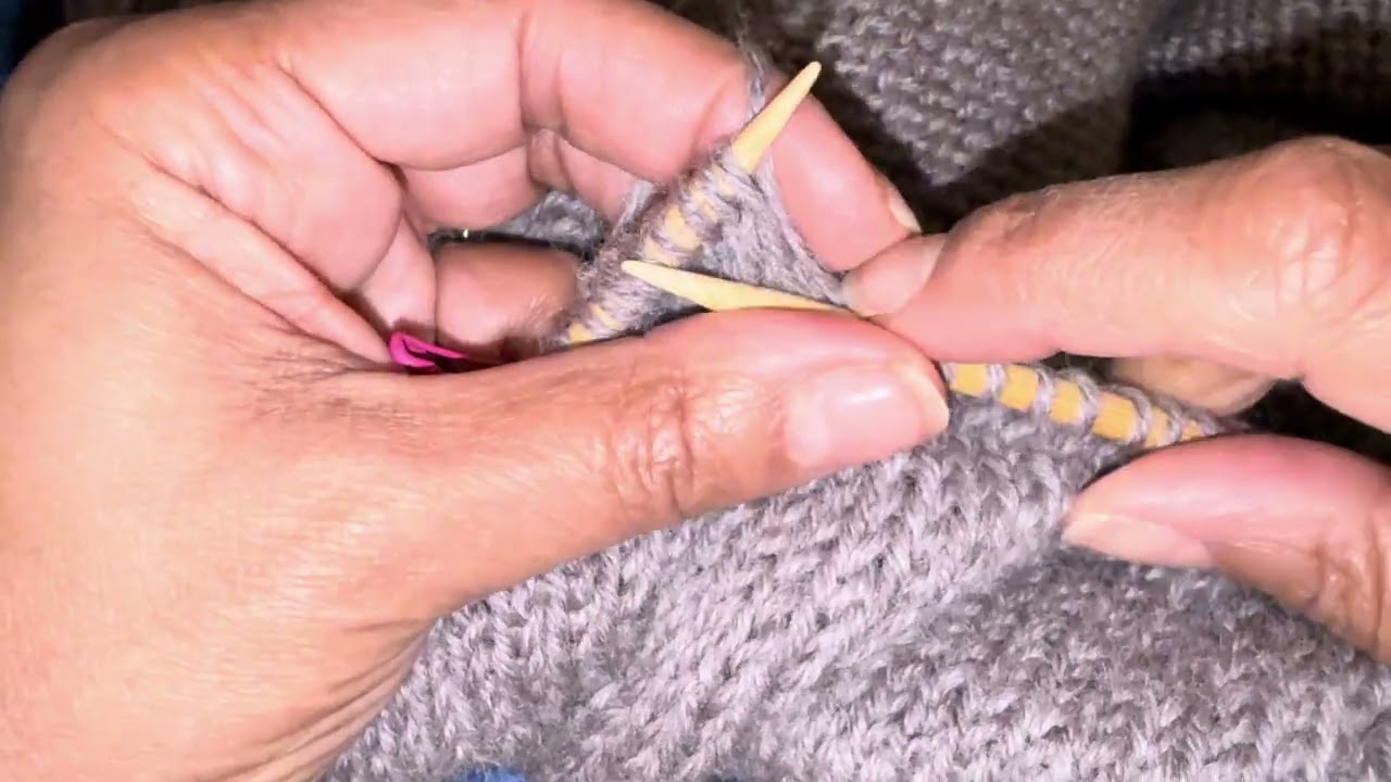 How to knit| English and Continental Knitting