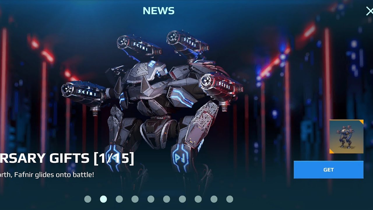 ALL 9TH ANNIVERSARY SPECIAL REWARDS! (War Robots)