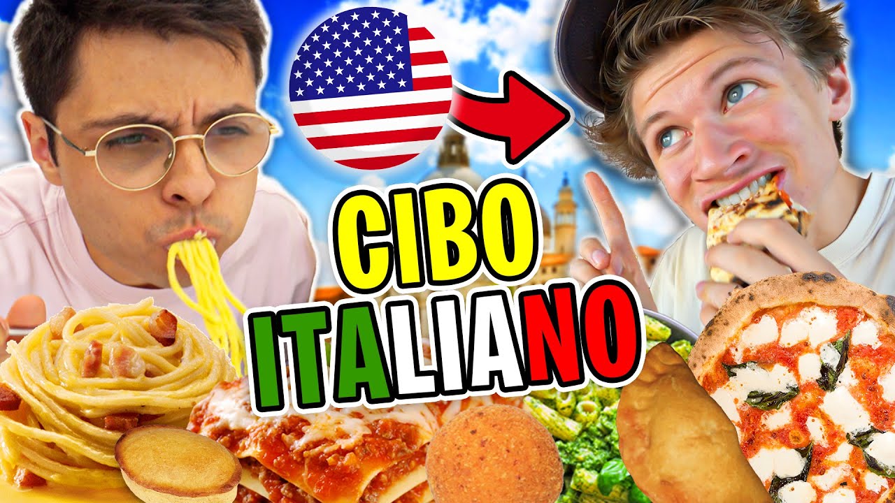 AMERICANO Mangia il Cibo ITALIANO Per La PRIMA VOLTA 🇺🇸