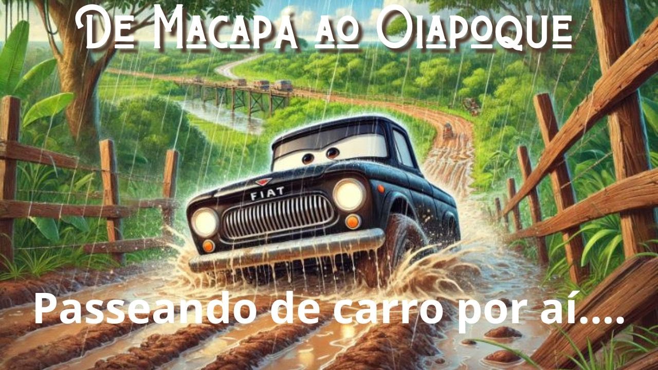 De Macapá ào Oiapoque - Passeando de carro por aí...