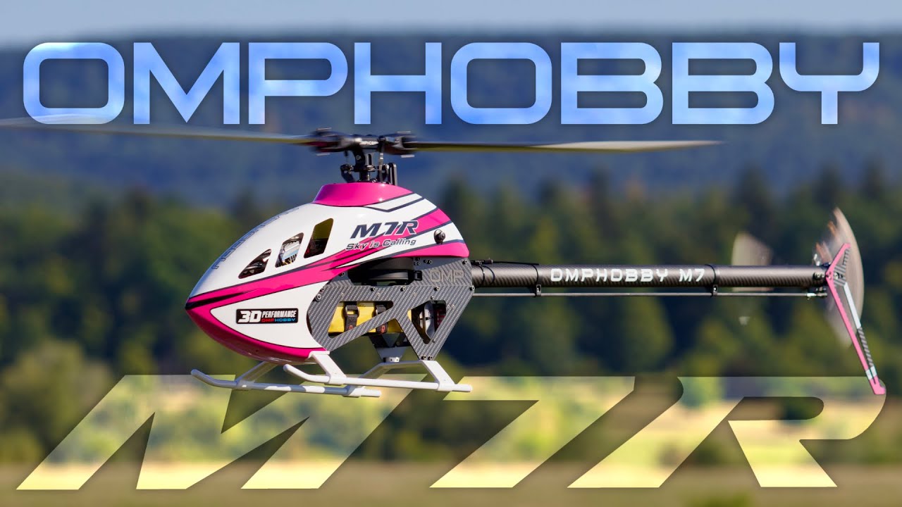 NEW OMPHOBBY M7R - 1400 RPM Low Headspeed