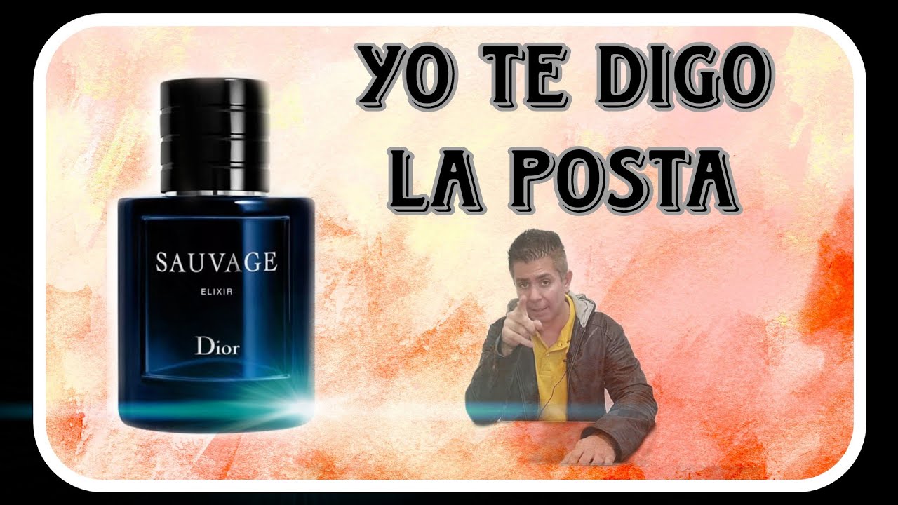 RESEÑA del Perfume SAUVAGE ELIXIR de Christian Dior