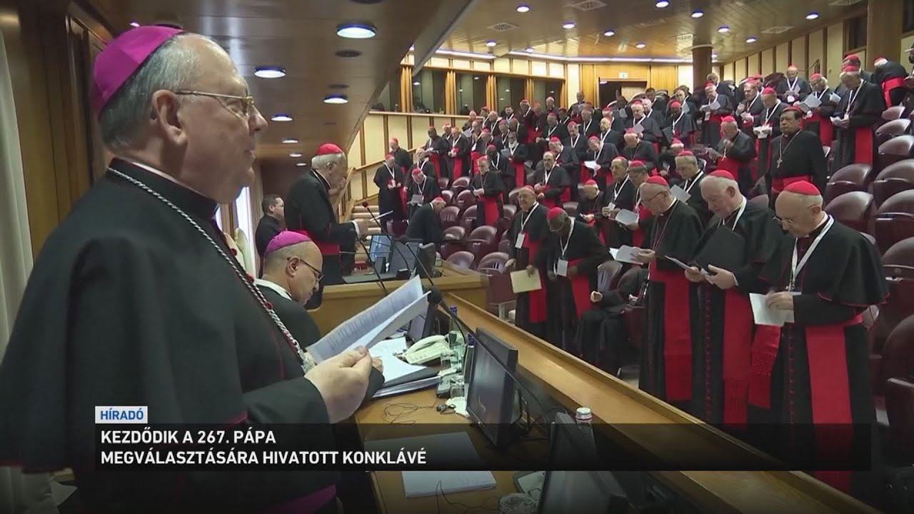 Ma kezdődik a konklávé
