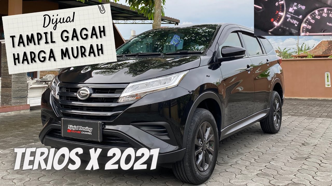 DIJUAL DAIHATSU TERIOS X 2021 , MOBIL KELUARGA HARGA MURAH TAMPIL GAGAH