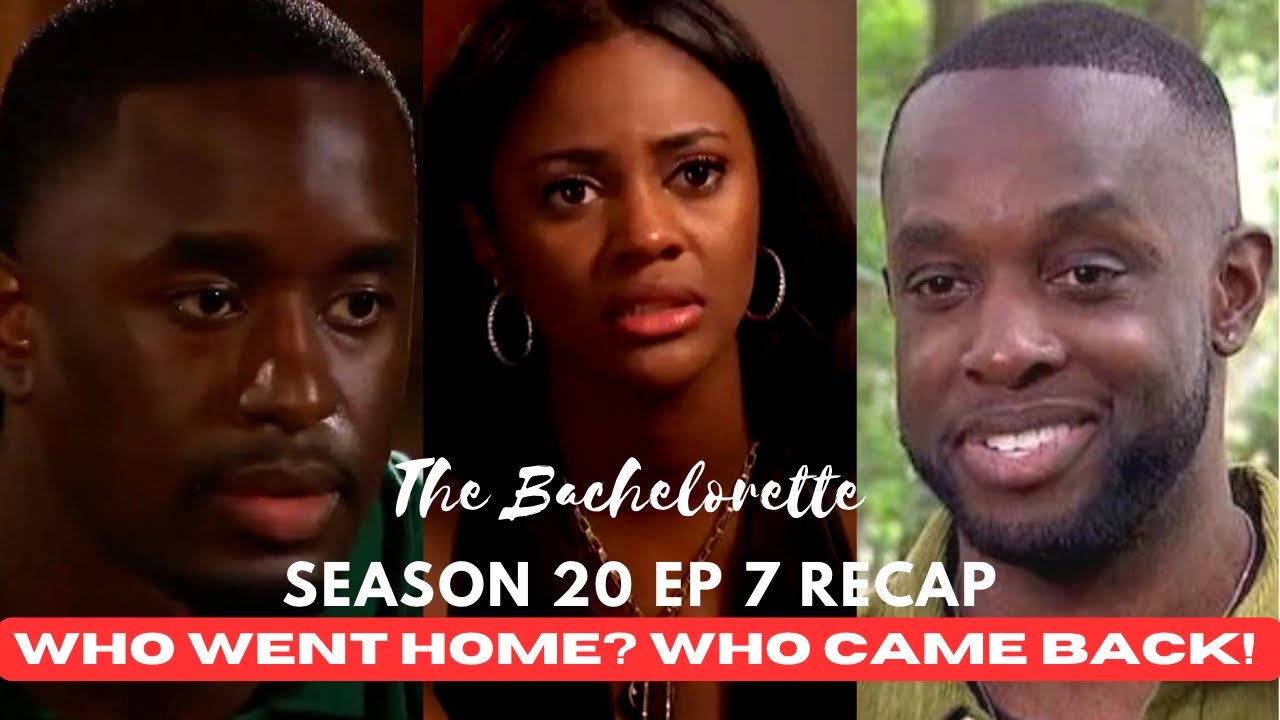 The Bachelorette Season 20 Episode 7 Recap: Fantasy Suite Dates! 1 Man Leaves 1 Man Returns!