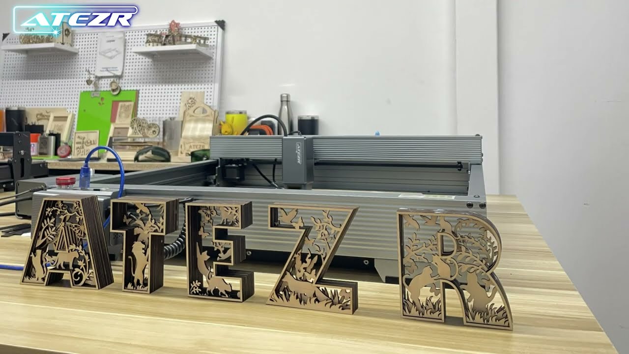 Atezr Creation - Create your own Logo with Atezr P20 Plus