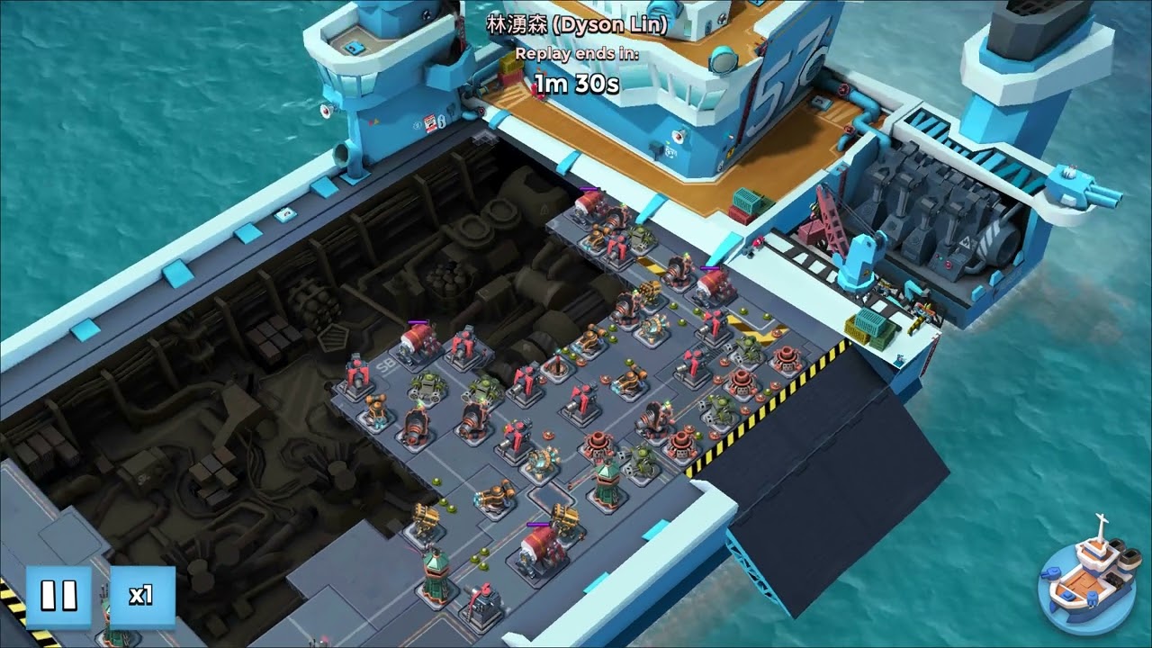 Rank 21 6ER Heavy Choppa & Bombardier [Boom Beach] Warships Season 34