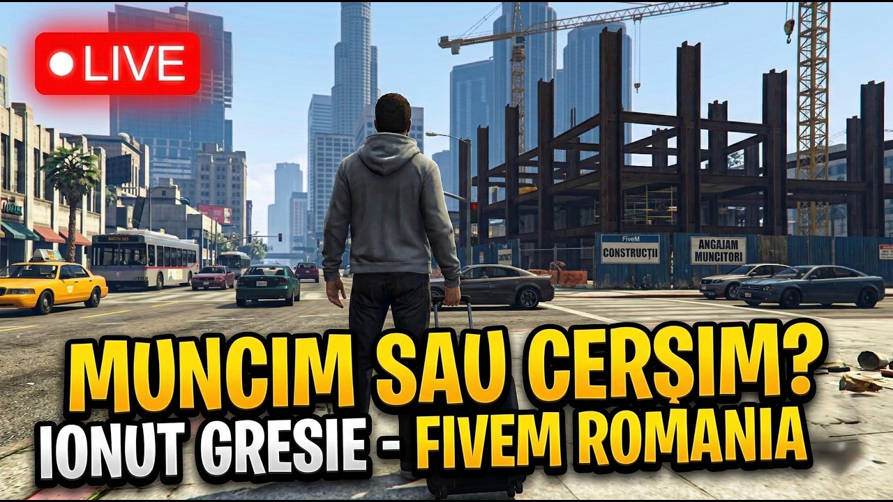 🔴 LIVE FplayT | Ionut Gresie - Combinam ceva sau stam la cersit? | FiveM Romania #6🔴 #gta5  #fivem