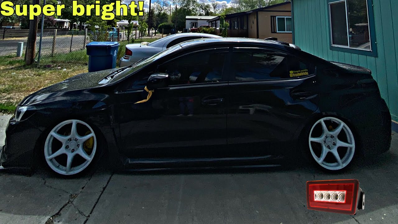 third breaklight install on the WRX!