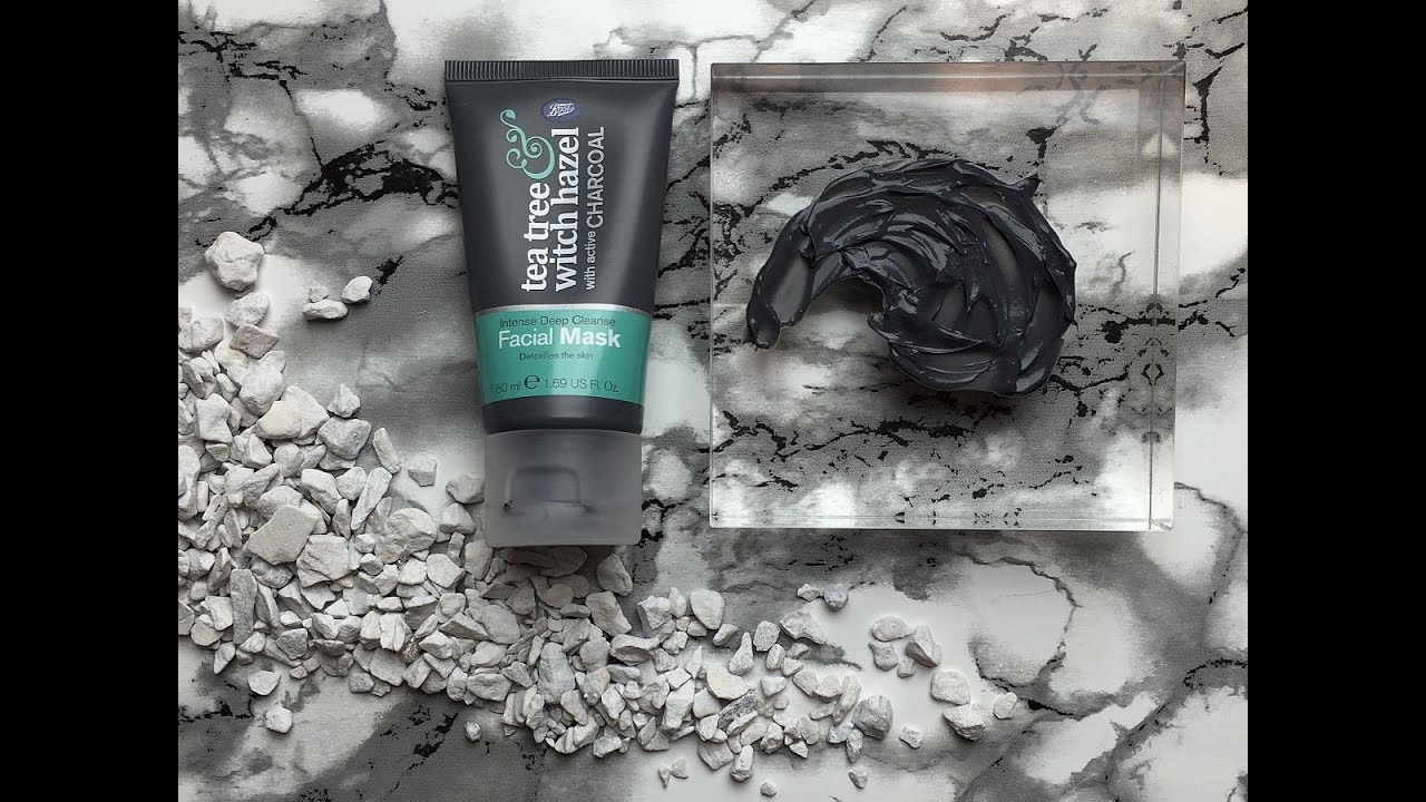 Boots tea tree with Witch hazel charcoal mask Review |Spa Sunday| Mimii Vlogs #25