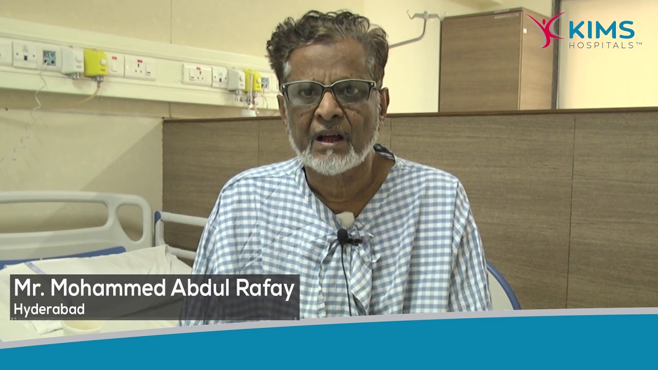 Mr. Mohammed Abdul Rafay's Testimonial :: CABG :: Dr. B. Bhaskar Rao