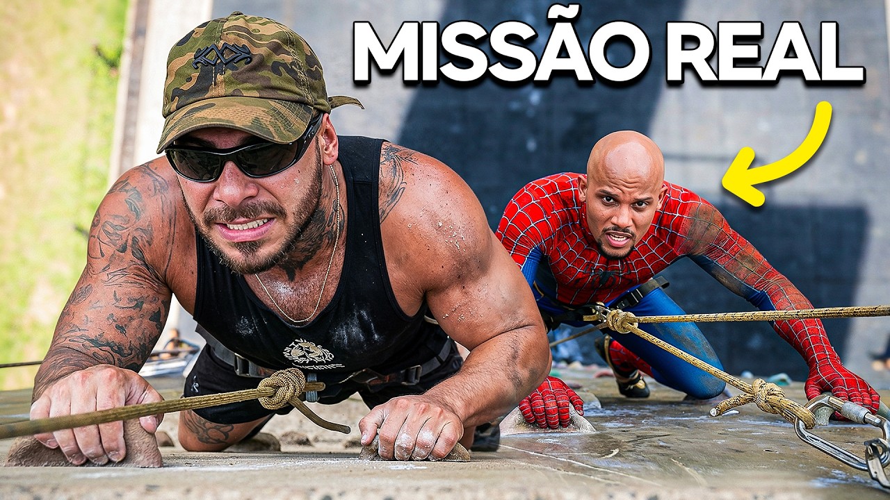 Do rapel ao TIRO REAL: o treino mais intenso que já fizemos - Leo Stronda