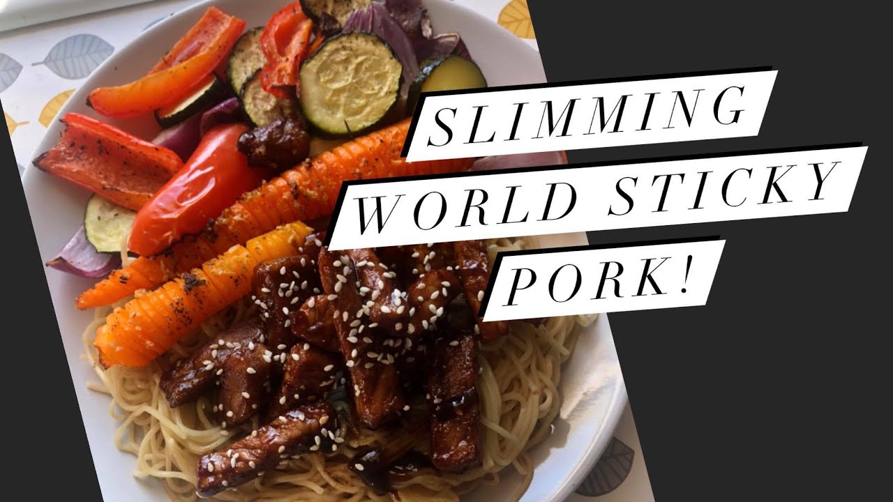 Slimming World Sticky Pork!