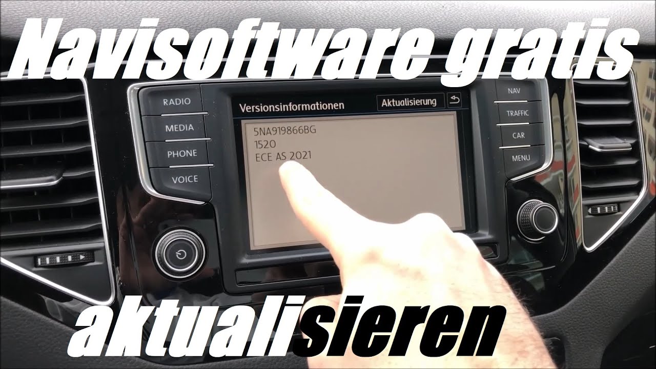 VW Navi kostenlos aktualisieren Golf 7 Sportsvan | Kartenaktualisierung SD-Karte Discover Media Pro