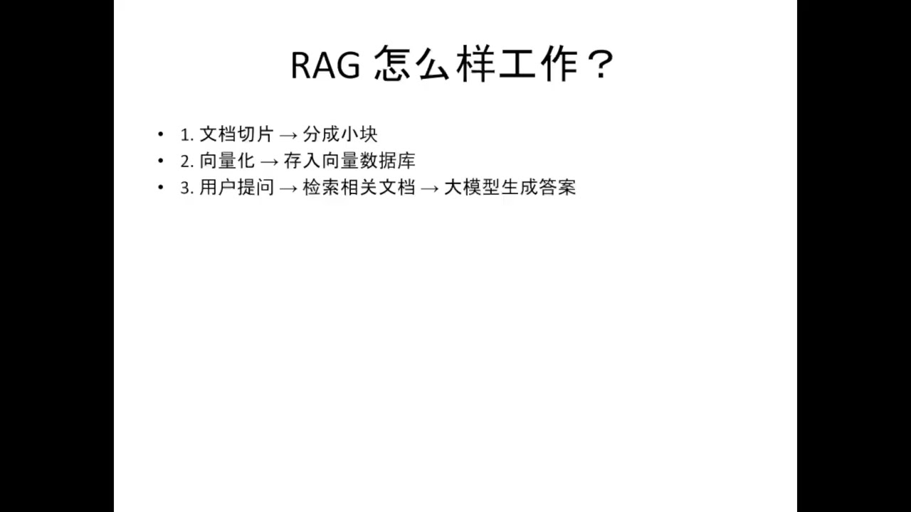 3分钟理解RAG-检索增强生成