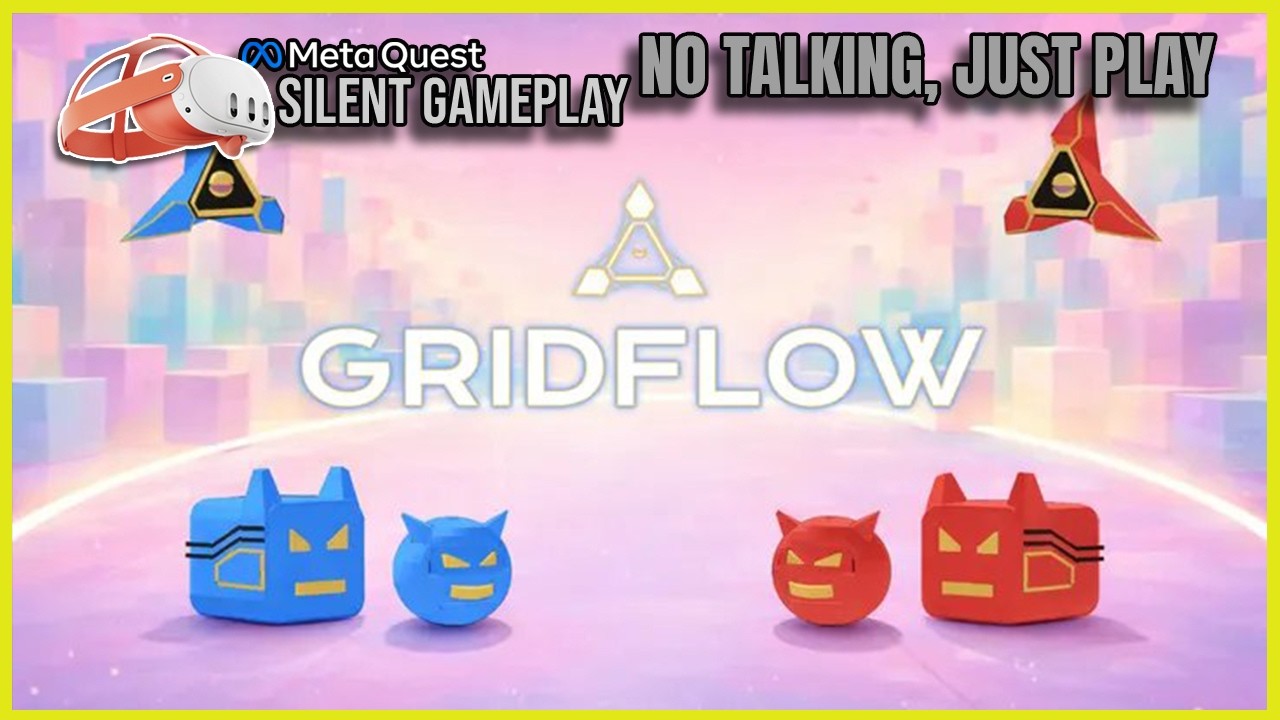 GRIDFLOW - First Minutes VR Gameplay (No Commentary) | Meta Quest 3
