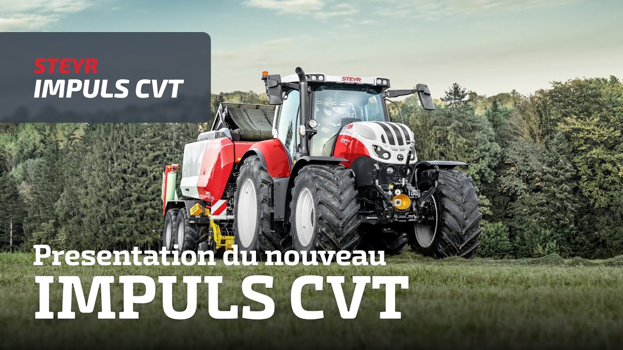 PRESENTATION DU NOUVEAU STEYR 6175 IMPULS CVT