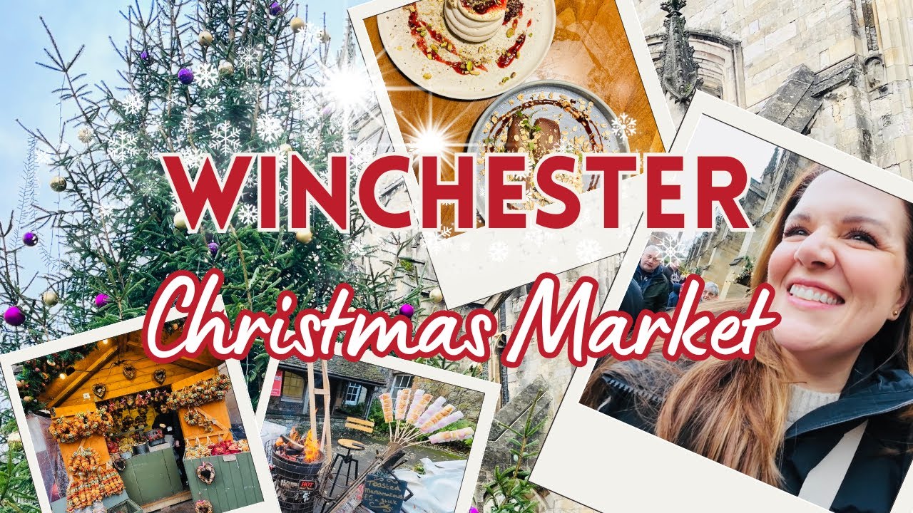 Winchester CHRISTMAS MARKET 2025 🎄 Chesil Rectory Lunch 🤩 💝
