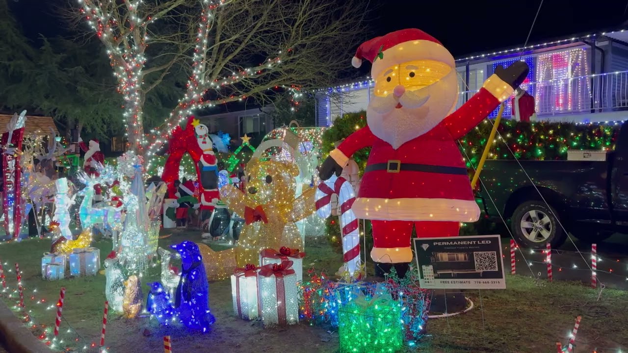 Christmas Decoration at Home Competition for the best decorated home wins one year no Hydro bill
